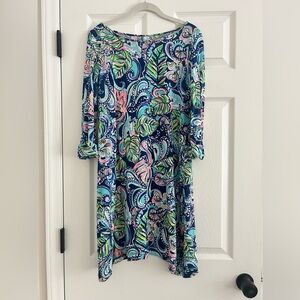 Lilly Pulitzer Hanging with Fronds Edna Dress